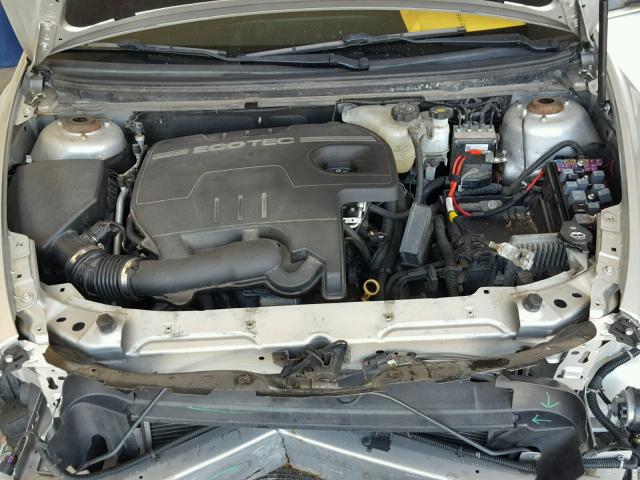 1G1ZC5E07AF174580 - 2010 CHEVROLET MALIBU 1LT SILVER photo 7