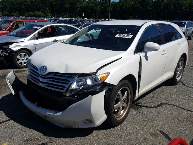 4T3BA3BB7BU028690 - 2011 TOYOTA VENZA BASE WHITE photo 2