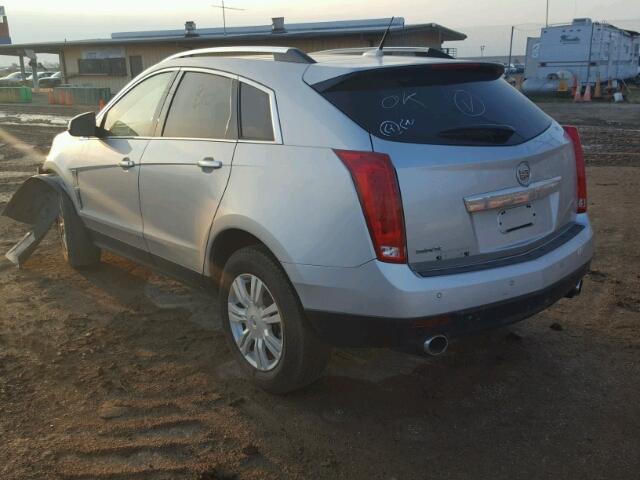 3GYFNAEY4AS528693 - 2010 CADILLAC SRX LUXURY SILVER photo 3