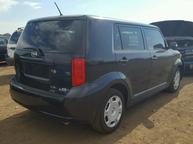 JTLKE50E081019886 - 2008 TOYOTA SCION XB Schwarz Foto 4