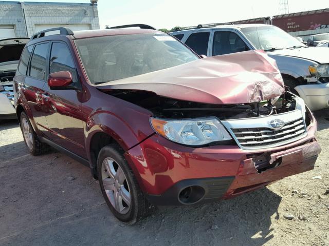 JF2SH636X9H759937 - 2009 SUBARU FORESTER 2 RED photo 1