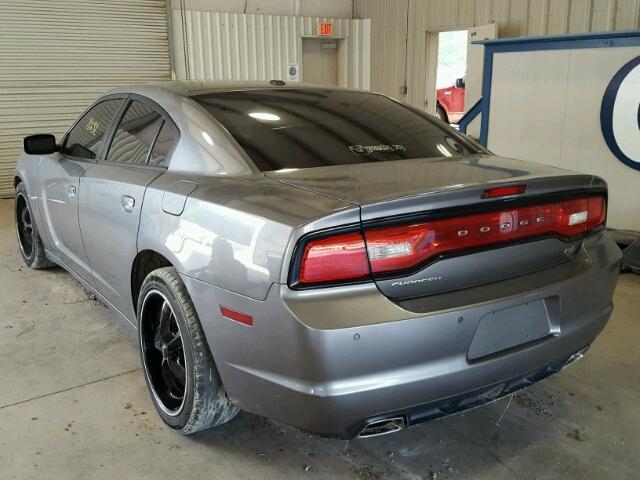 2C3CDXCT6CH190360 - 2012 DODGE CHARGER R/ GRAY photo 3