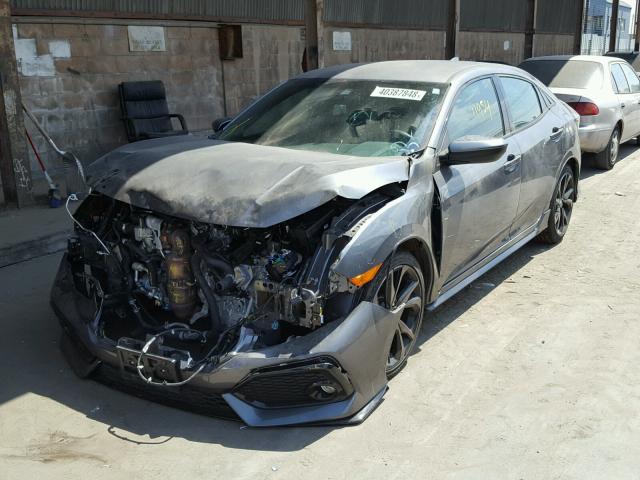 SHHFK7H4XJU402193 - 2018 HONDA CIVIC SPOR GRAY photo 9