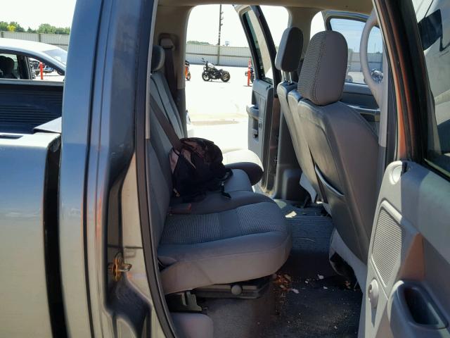 3D7KS28D56G267067 - 2006 DODGE RAM 2500 S GRAY photo 6