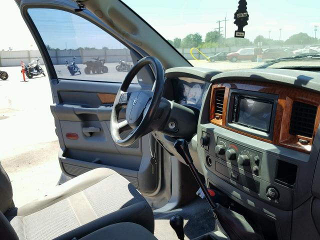 3D7KS28D56G267067 - 2006 DODGE RAM 2500 S GRAY photo 9