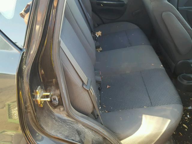 KL1TD66667B708968 - 2007 CHEVROLET AVEO BASE Սև լուսանկար 6