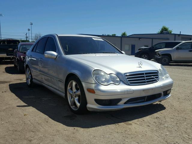 WDBRF52H16F823188 - 2006 MERCEDES-BENZ C GENERATI SILVER photo 1