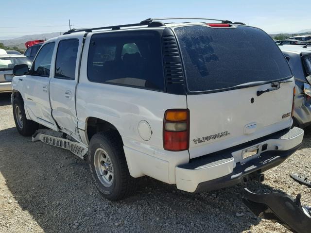 1GKFK66U82J140428 - 2002 GMC DENALI XL WHITE photo 3