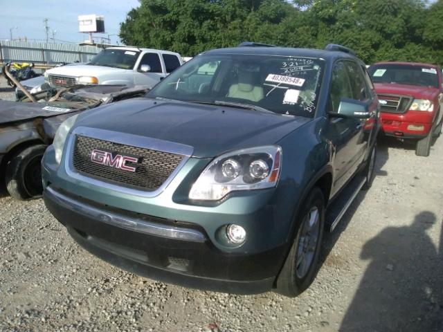 1GKER23D99J162128 - 2009 GMC ACADIA SLT მწვანე ფოტო 2
