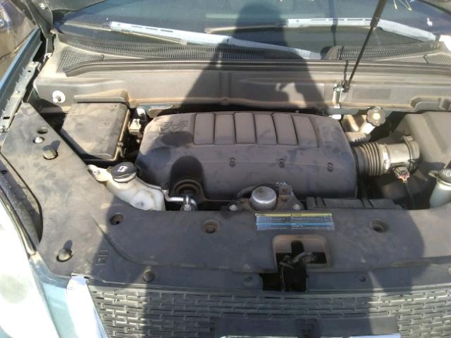 1GKER23D99J162128 - 2009 GMC ACADIA SLT მწვანე ფოტო 7