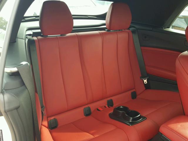 WBA2K9C57HV646758 - 2017 BMW 230I WHITE photo 6