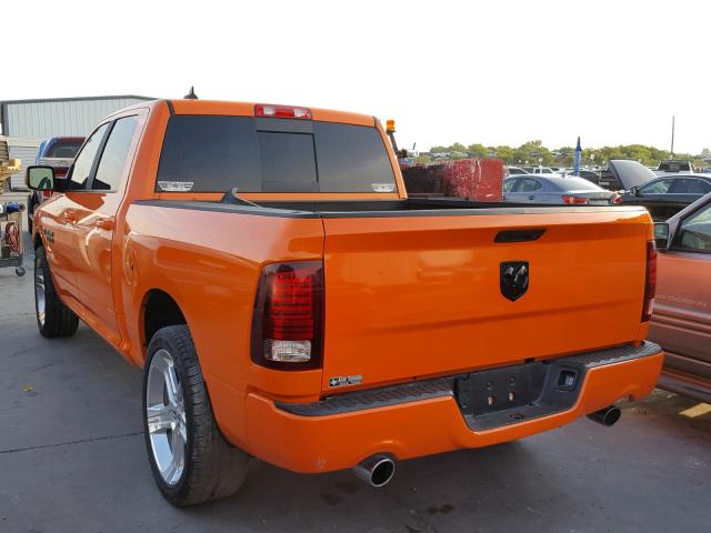 1C6RR6MT3HS584745 - 2017 RAM 1500 SPORT ORANGE photo 3