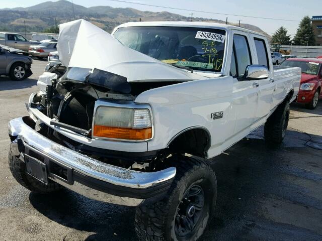 1FTJW36G2VEA70358 - 1997 FORD F350 WHITE photo 2