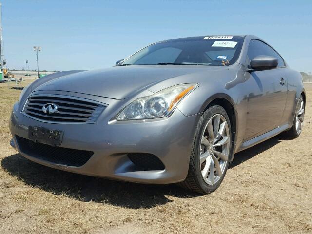 JNKCV64E09M603719 - 2009 INFINITI G37 GRAY photo 2