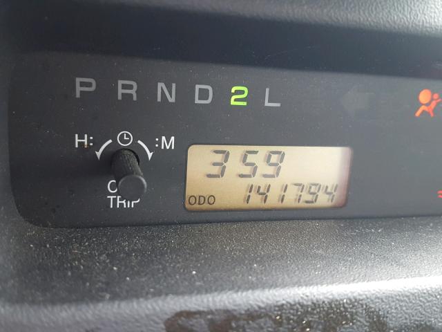 JTLKT324X64096324 - 2006 TOYOTA SCION XB Қара фото 8