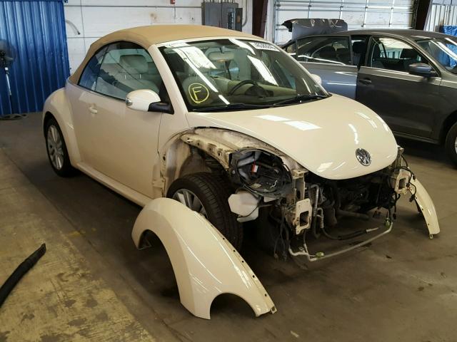 3VWRF31Y98M403167 - 2008 VOLKSWAGEN NEW BEETLE კრემისფერი ფოტო 1