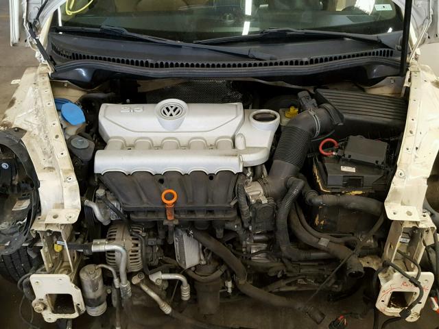 3VWRF31Y98M403167 - 2008 VOLKSWAGEN NEW BEETLE კრემისფერი ფოტო 7