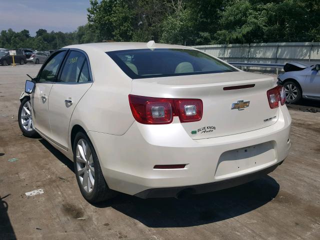 1G11H5SL3EF283119 - 2014 CHEVROLET MALIBU LTZ 白色 照片 3