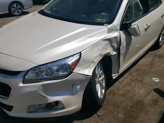 1G11H5SL3EF283119 - 2014 CHEVROLET MALIBU LTZ 白色 照片 9
