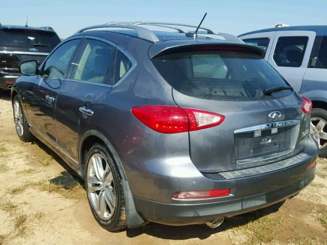 JN1BJ0HP9FM730453 - 2015 INFINITI QX50 GRAY photo 3