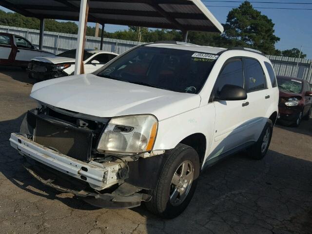 2CNDL23F986053606 - 2008 CHEVROLET EQUINOX LS WHITE photo 2