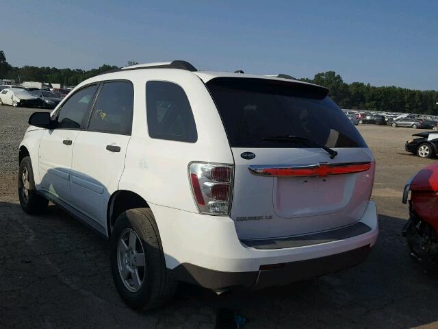 2CNDL23F986053606 - 2008 CHEVROLET EQUINOX LS WHITE photo 3