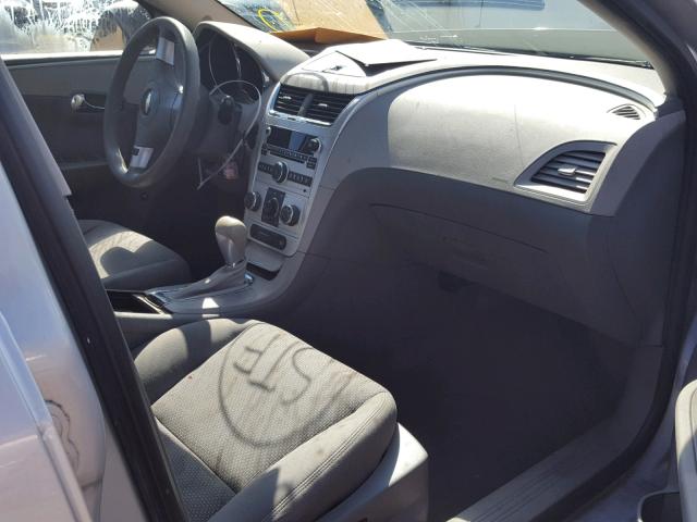 1G1ZB5EB7AF110446 - 2010 CHEVROLET MALIBU LS SILVER photo 5