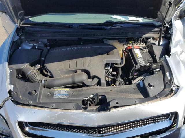 1G1ZB5EB7AF110446 - 2010 CHEVROLET MALIBU LS SILVER photo 7