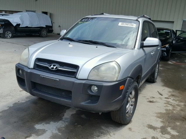 KM8JN12DX7U521009 - 2007 HYUNDAI TUCSON SE SILVER photo 2