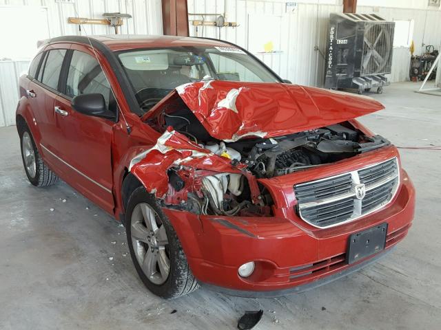 1B3CB8HB4BD132588 - 2011 DODGE CALIBER RU RED photo 1