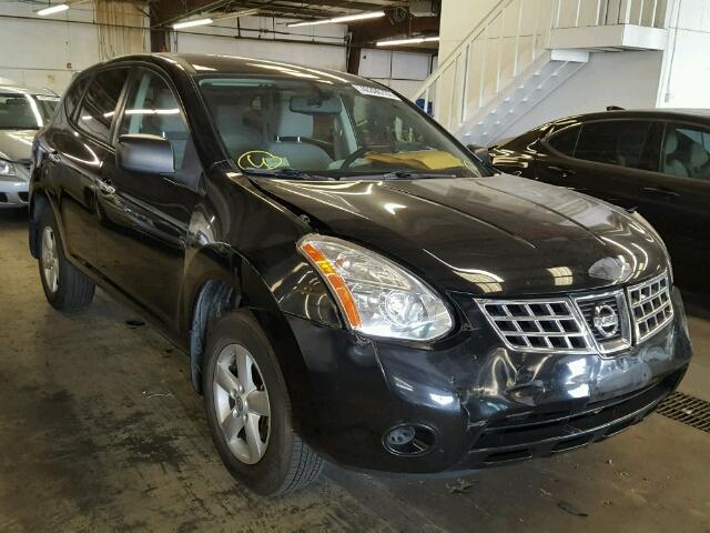 JN8AS5MT2AW024982 - 2010 NISSAN ROGUE S BLACK photo 1