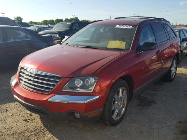 2C8GM68445R660549 - 2005 CHRYSLER PACIFICA T RED photo 2