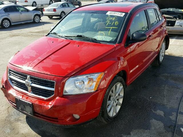 1B3CB5HA0BD156215 - 2011 DODGE CALIBER HE RED photo 2