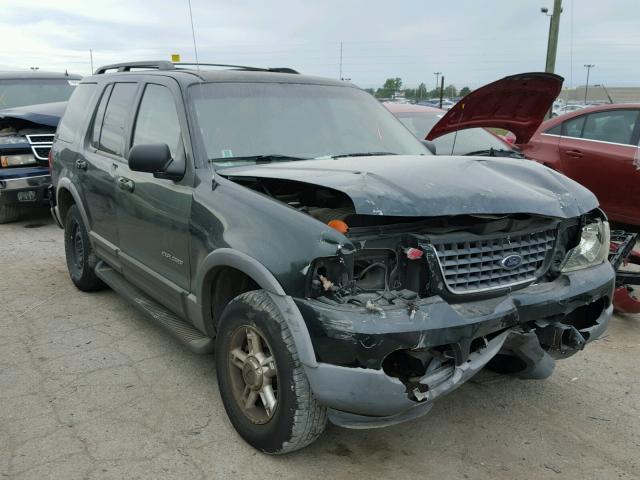 1FMDU73E62UA86167 - 2002 FORD EXPLORER GREEN photo 1