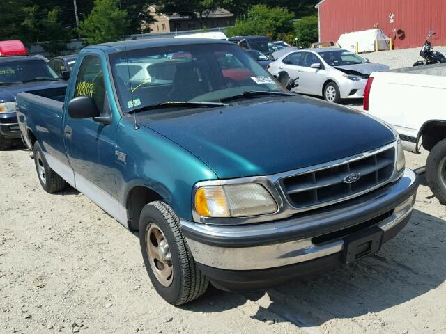 1FTZF1729WNB65317 - 1998 FORD F150 GREEN photo 1