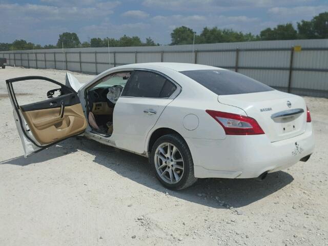 1N4AA5AP0BC864810 - 2011 NISSAN MAXIMA S Biały zdjęcie 3
