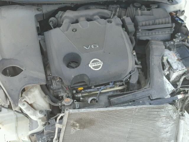 1N4AA5AP0BC864810 - 2011 NISSAN MAXIMA S Biały zdjęcie 7