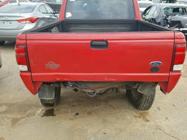 1FTYR10V8YPC03294 - 2000 FORD RANGER RED photo 9