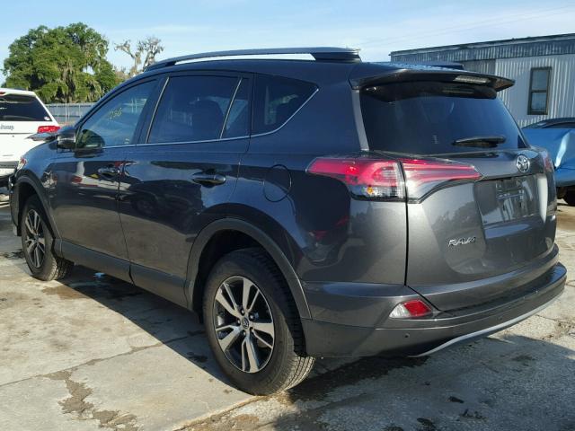 JTMWFREV7JJ185452 - 2018 TOYOTA RAV4 ADVEN GRAY photo 3