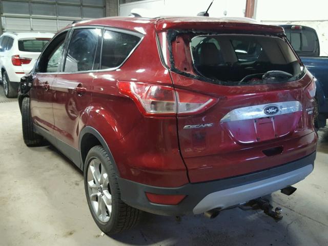 1FMCU9J99EUC23815 - 2014 FORD ESCAPE TIT RED photo 3