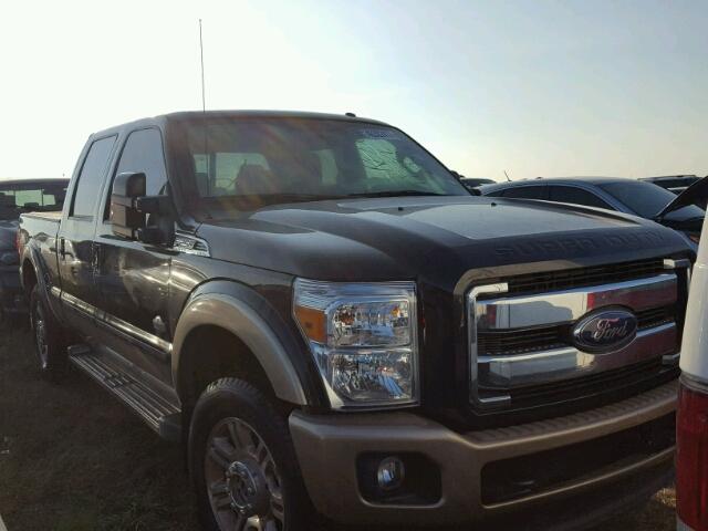 1FT7W2BT1EEB60902 - 2014 FORD F250 BLACK photo 1