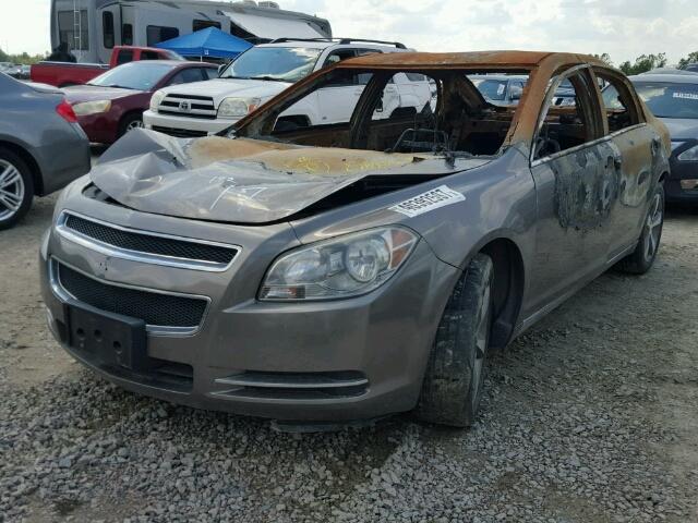 1G1ZC5E14BF155401 - 2011 CHEVROLET MALIBU 1LT 烧焦的 照片 2