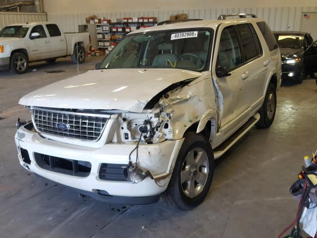 1FMZU75K23ZA09177 - 2003 FORD EXPLORER L WHITE photo 2