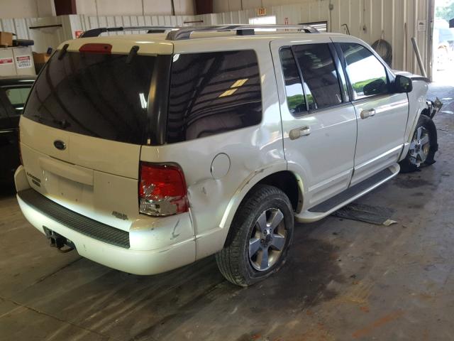 1FMZU75K23ZA09177 - 2003 FORD EXPLORER L WHITE photo 4