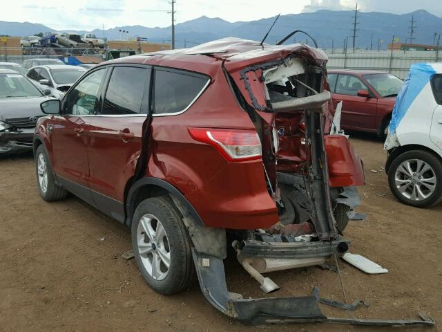 1FMCU9G99FUA10002 - 2015 FORD ESCAPE SE 栗色 照片 3