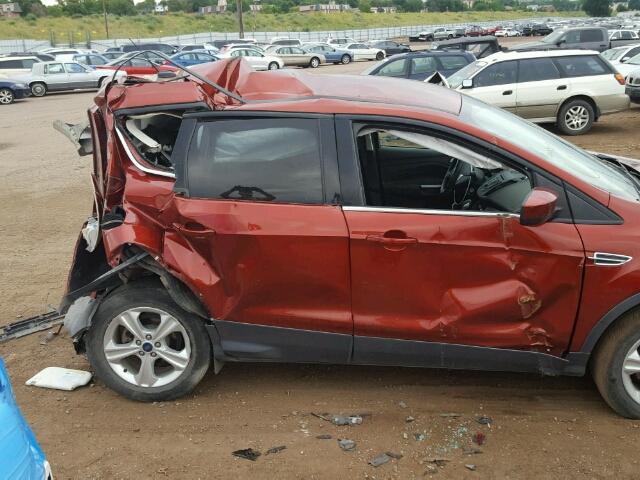 1FMCU9G99FUA10002 - 2015 FORD ESCAPE SE 栗色 照片 9