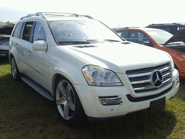 4JGBF8GE4AA600826 - 2010 MERCEDES-BENZ GL 550 4MA WHITE photo 1