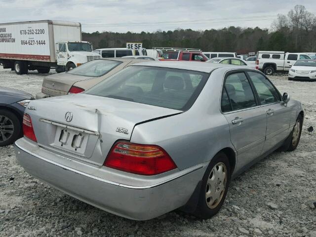 JH4KA9662YC014822 - 2000 ACURA 3.5RL SILVER photo 4