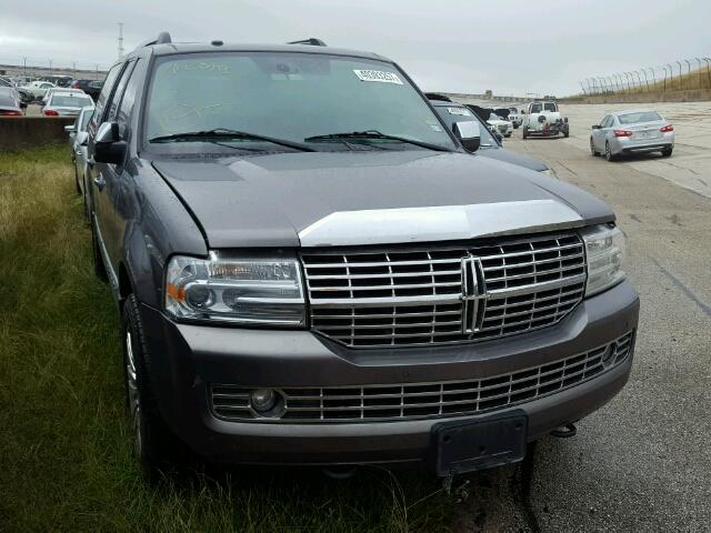 5LMJJ3J57CEL07582 - 2012 LINCOLN NAVIGATOR GRAY photo 1