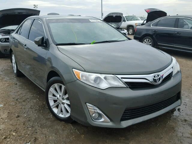 4T1BK1FK7CU515541 - 2012 TOYOTA CAMRY GRAY photo 1